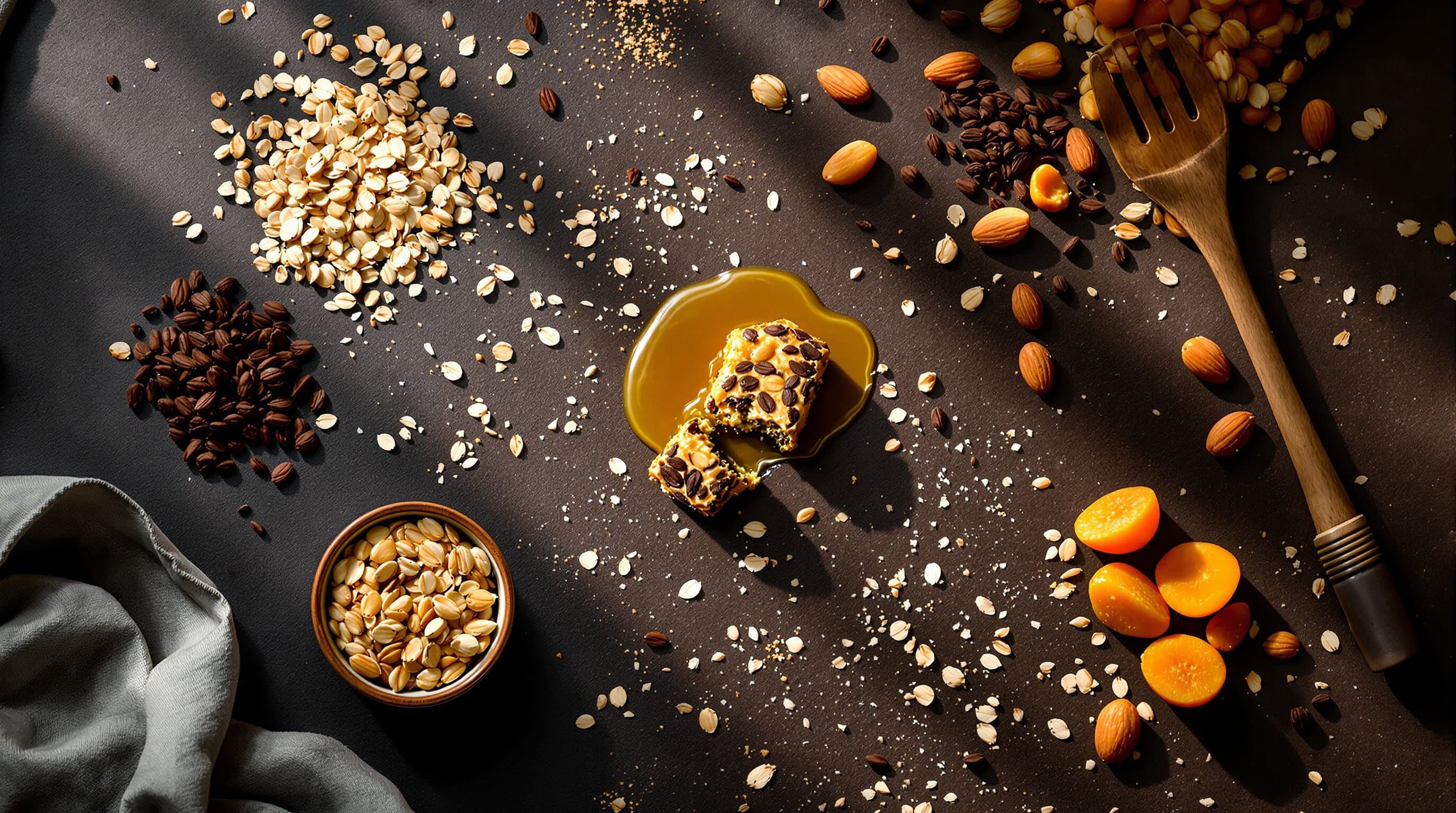Honey oat bar